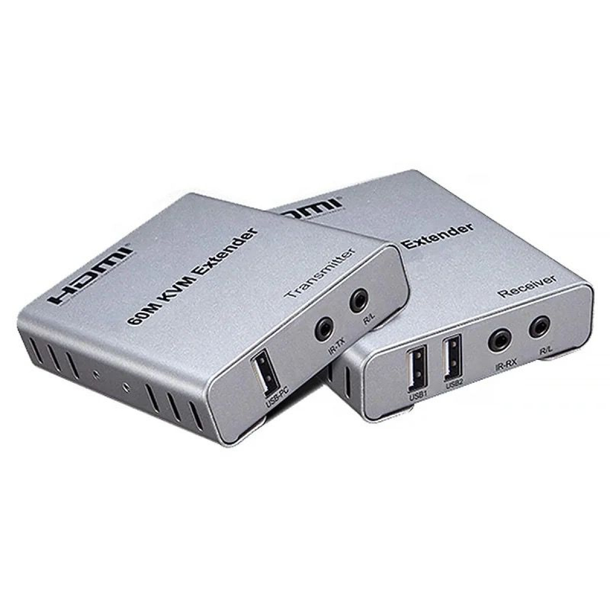 E-link 60M HDMI KVM Extender over Cat-6 IR Extender with Audio